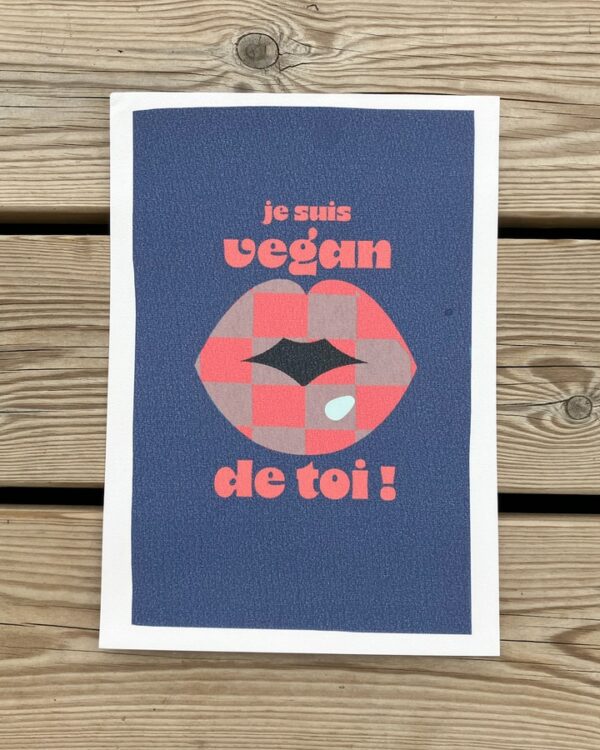 Affiche Vegan