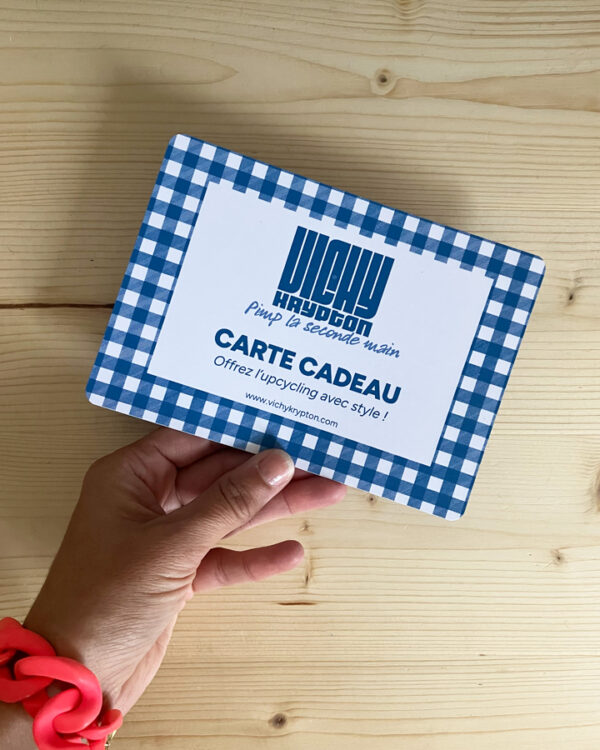 Carte cadeau Vichy Krypton